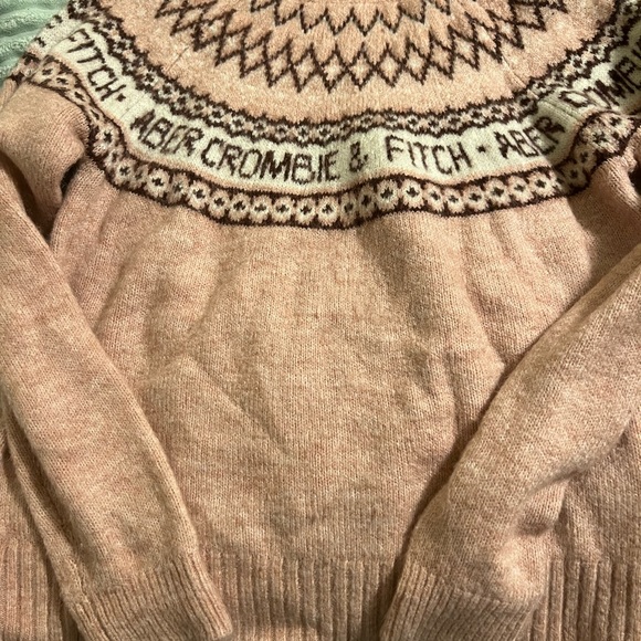 Abercrombie and Fitch Fair Isle Sweater - Picture 3 of 4